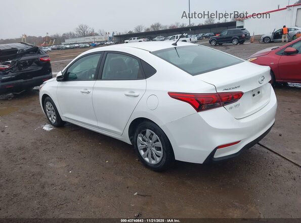 3KPC24A67ME136477 2021 HYUNDAI ACCENT Белый Задняя левая четверть
