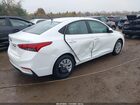 2021 Hyundai Accent Se Белый vin: 3KPC24A67ME136477