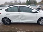 2021 Hyundai Accent Se Белый vin: 3KPC24A67ME136477