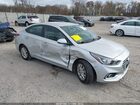 2022 Hyundai Accent Sel Серебряный vin: 3KPC24A6XNE190048