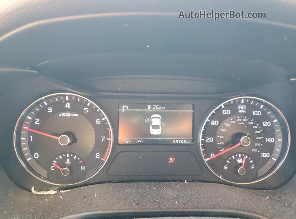 3KPF24AD0RE697834 2024 KIA FORTE Оранжевый Вид щитка приборов