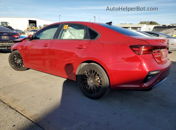 3KPF24AD1LE242482 2020 KIA FORTE Красный Задняя левая четверть
