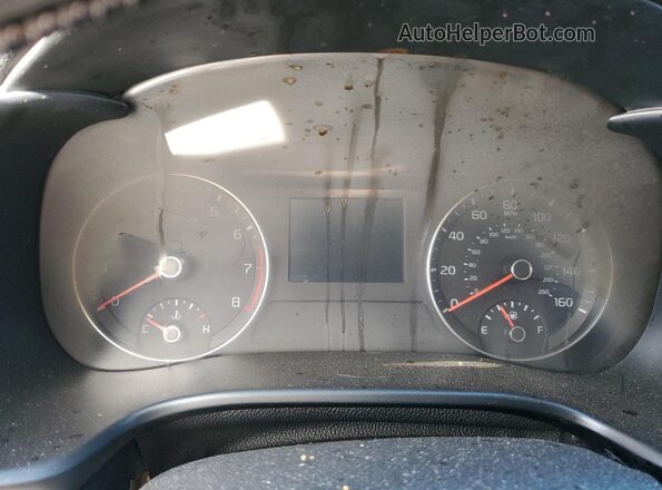 3KPF24AD1LE242482 2020 KIA FORTE Красный Вид щитка приборов