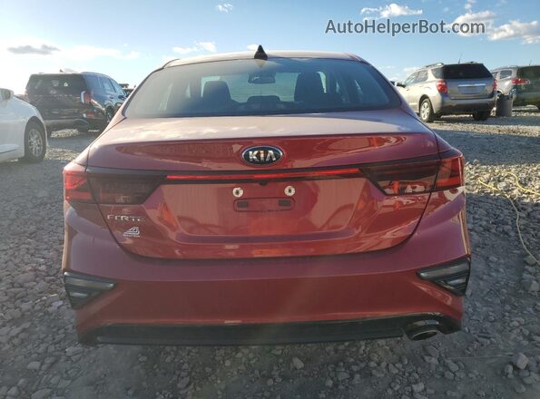 3KPF24AD2KE074429 2019 KIA FORTE Красный Вид сзади