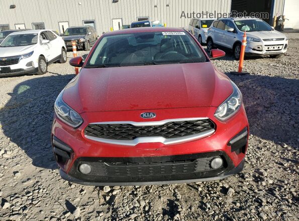 3KPF24AD2KE074429 2019 KIA FORTE Красный Вид спереди