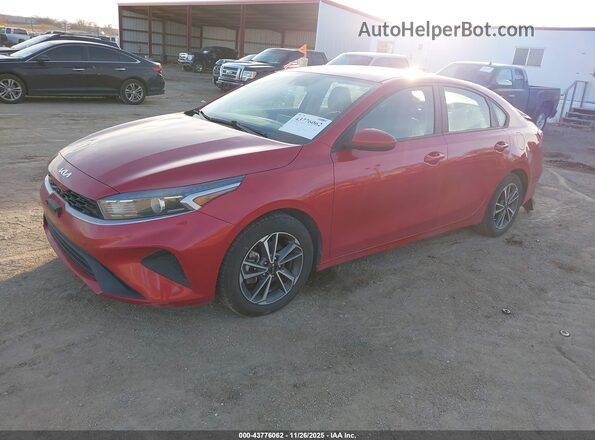3KPF24AD9NE466828 2022 KIA FORTE Красный Передняя левая четверть