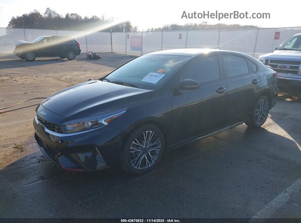 3KPF54AD4NE481048 2022 KIA FORTE Черный Передняя левая четверть