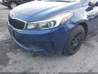 2017 Kia Forte Lx Синий vin: 3KPFK4A70HE092575
