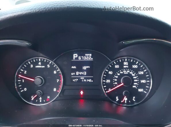 3KPFK4A70HE092575 2017 KIA FORTE Синий Вид задних сидений