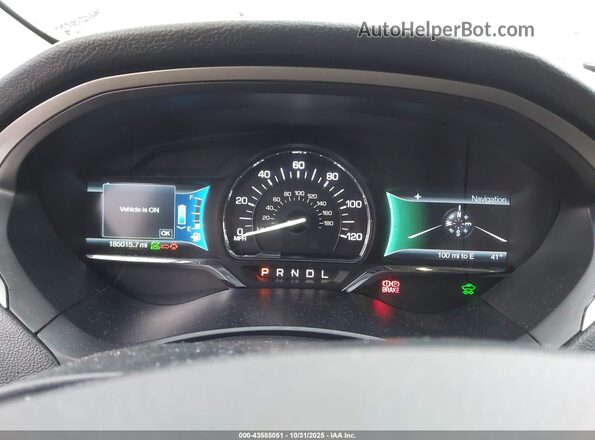 3LN6L2LU0GR627282 2016 LINCOLN MKZ HYBRID Серебряный Вид задних сидений