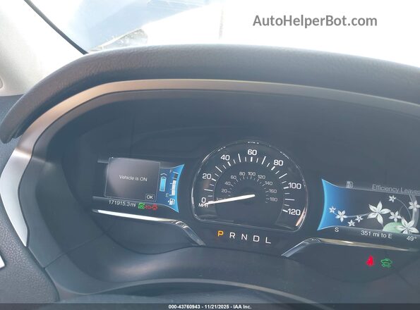 3LN6L2LU1GR628814 2016 LINCOLN MKZ HYBRID Серый Вид задних сидений