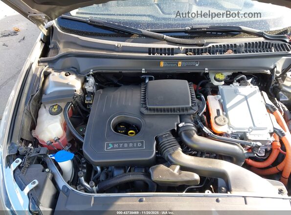 3LN6L2LU2GR630331 2016 LINCOLN MKZ HYBRID Pewter Widok z tyłu