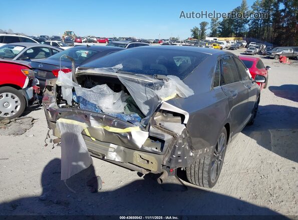 3LN6L2LU4GR620223 2016 LINCOLN MKZ HYBRID Серый Задняя правая четверть