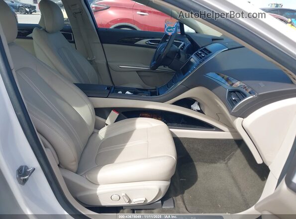 3LN6L2LU7GR632012 2016 LINCOLN MKZ HYBRID White Vista interior delantera