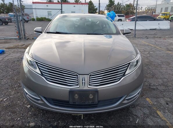 3LN6L2LUXGR626110 2016 LINCOLN MKZ HYBRID Champagne Вид щитка приборов