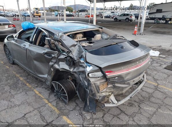 3LN6L2LUXGR626110 2016 LINCOLN MKZ HYBRID Champagne Вид спереди