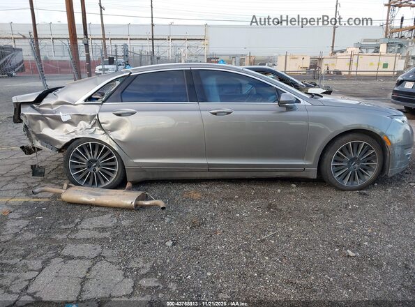 3LN6L2LUXGR626110 2016 LINCOLN MKZ HYBRID Champagne Вид задней части салона