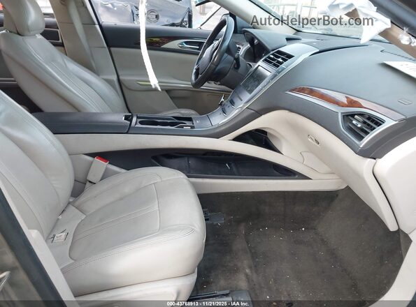 3LN6L2LUXGR626110 2016 LINCOLN MKZ HYBRID Champagne Вид салона спереди