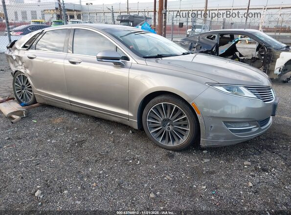 3LN6L2LUXGR626110 2016 LINCOLN MKZ HYBRID Champagne Передняя правая четверть