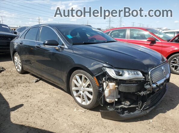 3LN6L5B92JR601482 2018 LINCOLN MKZ Черный Передняя правая четверть