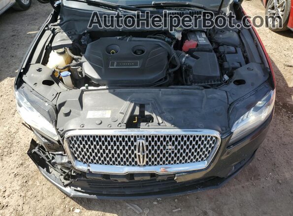3LN6L5B92JR601482 2018 LINCOLN MKZ Черный Вид задней части салона