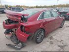 2017 Lincoln Mkz Hybrid Select Red vin: 3LN6L5LU0HR659359