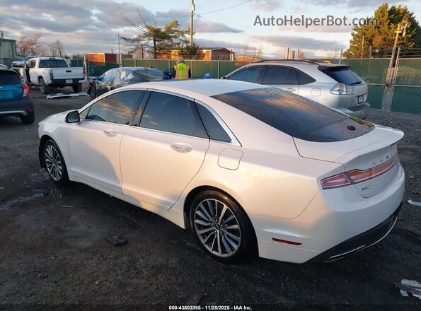 3LN6L5LU2JR608855 2018 LINCOLN MKZ HYBRID White Tył lewy