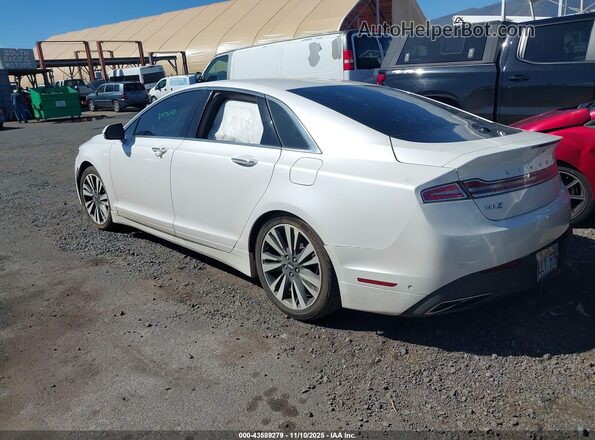 3LN6L5MU7HR630357 2017 LINCOLN MKZ HYBRID Белый Задняя левая четверть