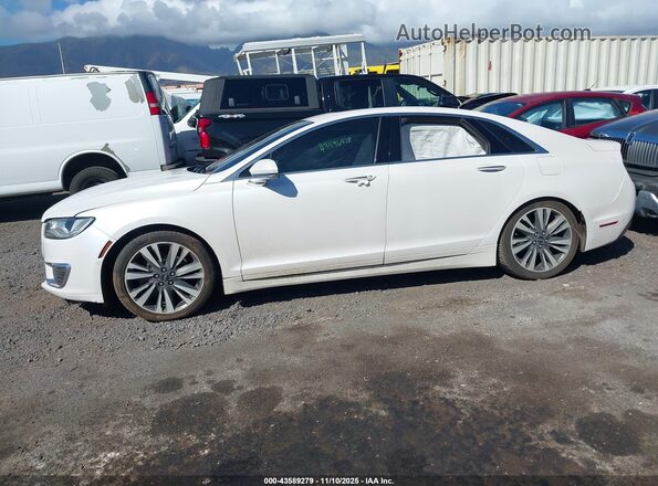 3LN6L5MU7HR630357 2017 LINCOLN MKZ HYBRID Белый Вид задней части салона