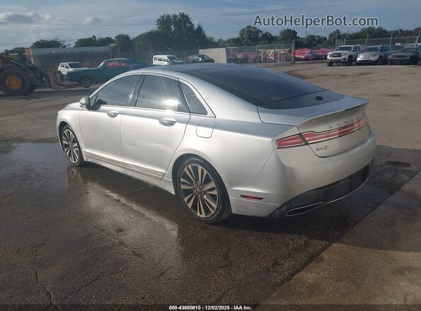 3LN6L5MUXHR636038 2017 LINCOLN MKZ HYBRID Silver Trasero izquierdo