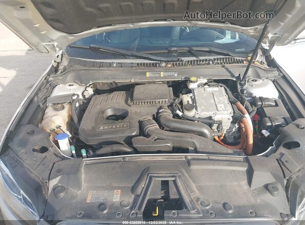 3LN6L5MUXHR636038 2017 LINCOLN MKZ HYBRID Silver Vista trasera