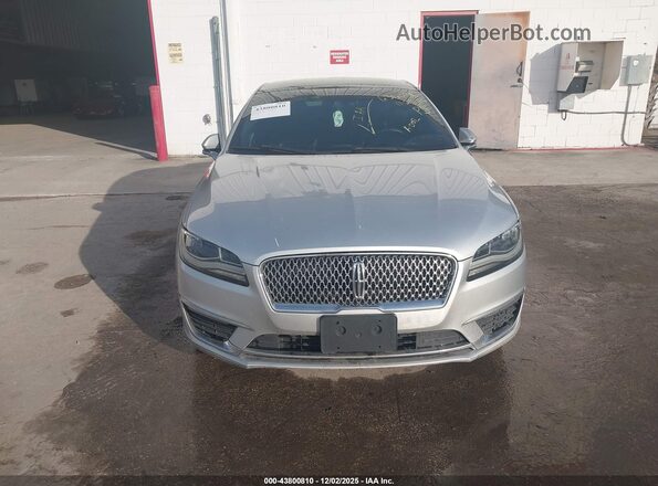 3LN6L5MUXHR636038 2017 LINCOLN MKZ HYBRID Silver Vista frontal