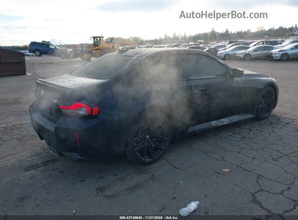 3MF13DM02P8D53723 2023 BMW M2 Черный Задняя правая четверть