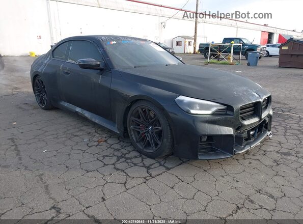 3MF13DM02P8D53723 2023 BMW M2 Черный Передняя правая четверть