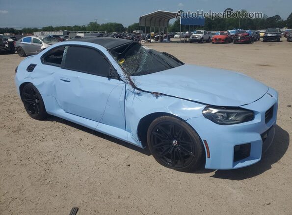 3MF13DM07P8C94085 2023 BMW M2 Blue Front right