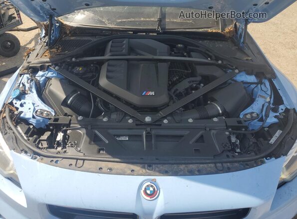 3MF13DM07P8C94085 2023 BMW M2 Blue Rear interior view