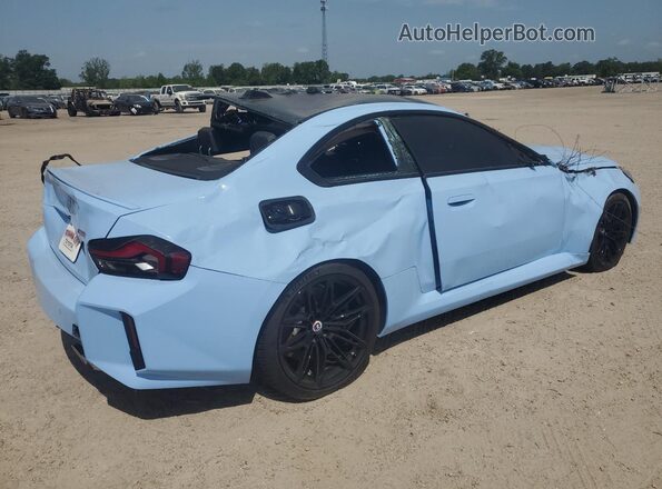 3MF13DM07P8C94085 2023 BMW M2 Blue Rear right