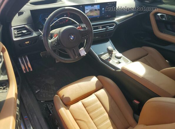 3MF13DM09R8E68077 2024 BMW M2 Синий Вид панели приборов