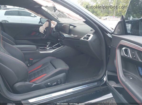 3MF23DM07S8F28870 2025 BMW M2 Black Սալոնի դիմացի տեսք