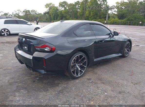 3MF23DM07S8F28870 2025 BMW M2 Black Հետևի աջ
