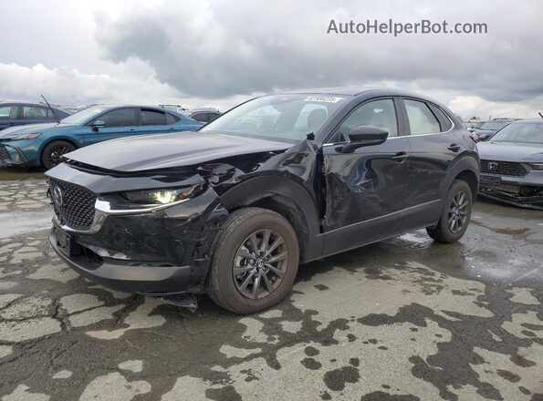 3MVDMBAMXSM778338 2025 MAZDA CX-30 Black წინა მარცხენა ხედი სამი მეოთხედიდან