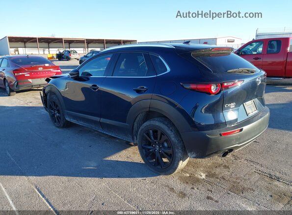 3MVDMBDY5MM255813 2021 MAZDA CX-30 Dark Blue Задняя левая четверть