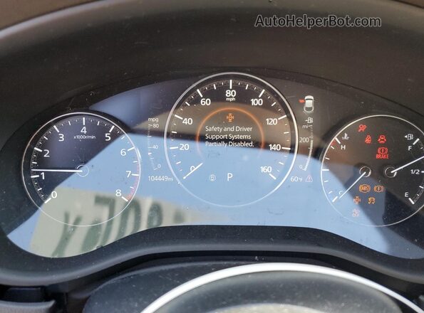 3MVDMBEM2LM101425 2020 MAZDA CX-30 Gray Widok zestawu wskaźników