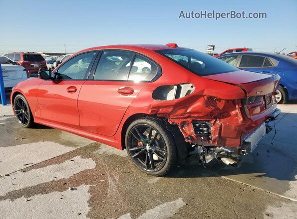 3MW49FF07P8D36601 2023 BMW M3 Красный Задняя левая четверть