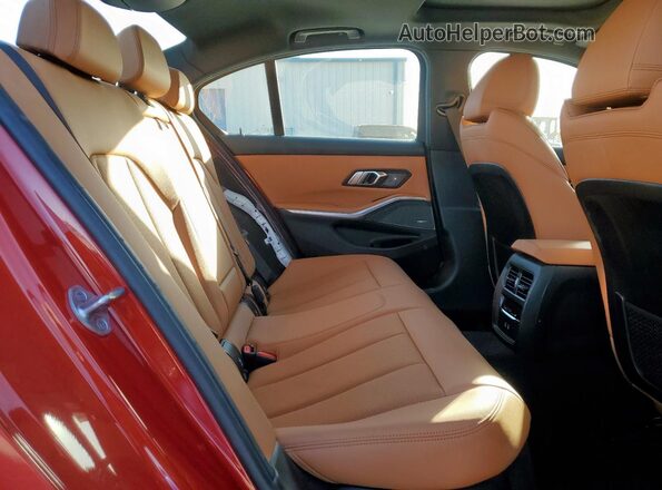 3MW49FF07P8D36601 2023 BMW M3 Красный Вид задней части салона
