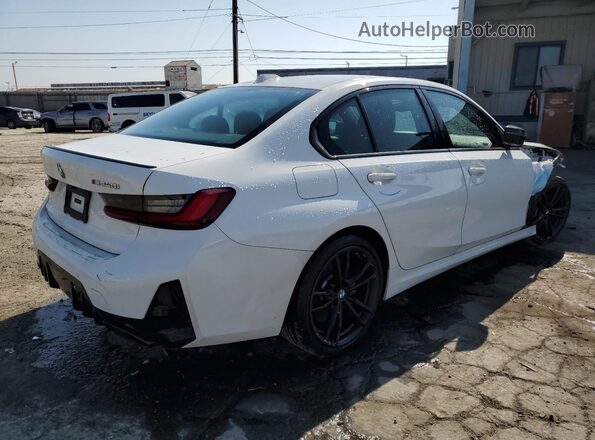 3MW49FS01R8D90310 2024 BMW M3 Белый Задняя правая четверть