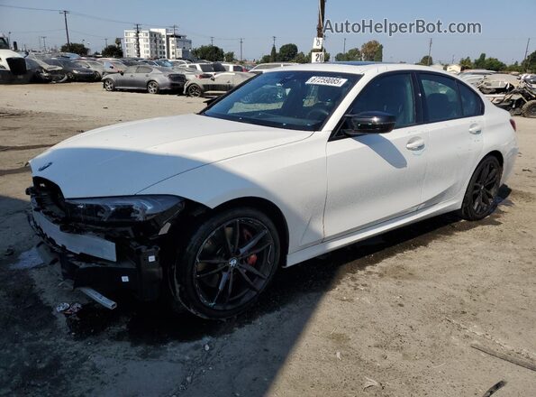 3MW49FS01R8D90310 2024 BMW M3 Белый Передняя левая четверть