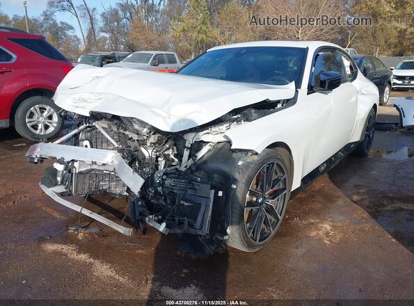 3MW53CM07P8D10510 2023 BMW M2 Белый Передняя левая четверть
