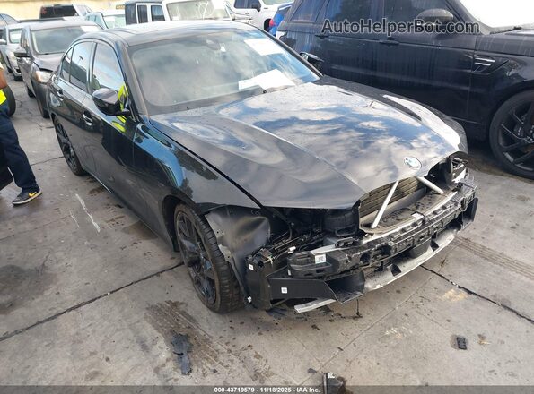3MW59FT00S8F20599 2025 BMW M3 Black Передня права чверть