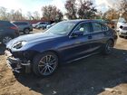 2020 Bmw 330xi Синий vin: 3MW5R7J0XL8B14226